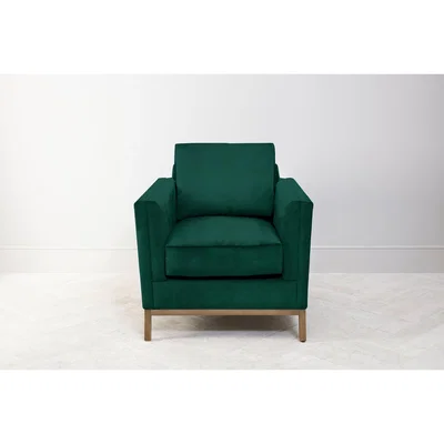 Perch and Parrow Jamie Armchair in Ocean Reef
