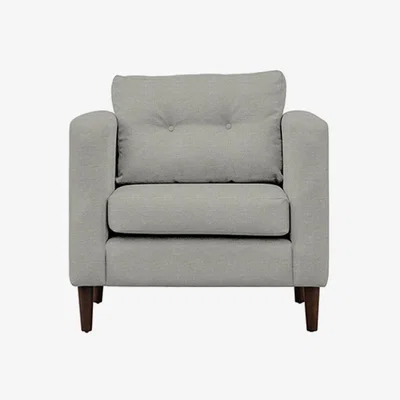 Perch and Parrow Everyday Model 1 Armchair in Bone Grey