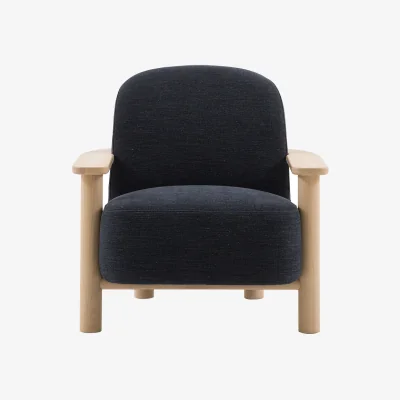Perch and Parrow Kova Armchair in Navy