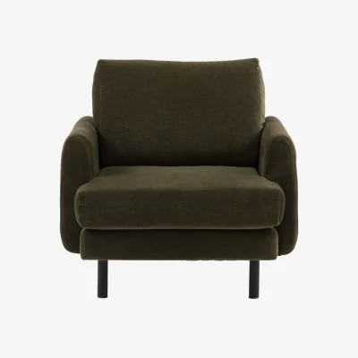 Perch and Parrow Dwell Armchair in Olive