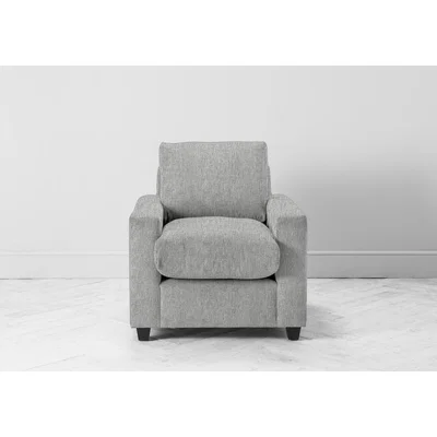 Perch and Parrow Mimi Armchair in The Great White