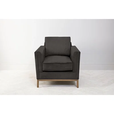 Perch and Parrow Jamie Armchair in Mocha