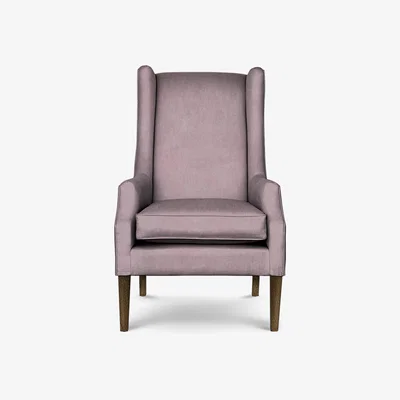 Perch and Parrow Delcor Camden Armchair in Portrait Pink