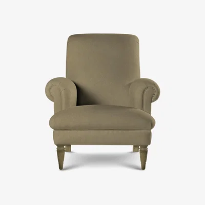 Perch and Parrow Delcor Petite Armchair in Trombone Yellow