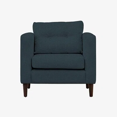Perch and Parrow Everyday Model 1 Armchair in Denim Blue