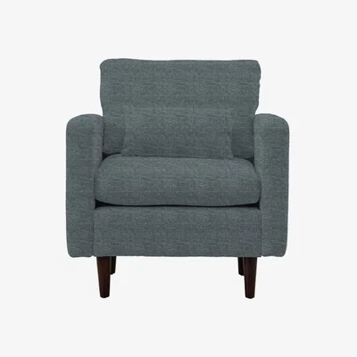 Perch and Parrow Norse Armchair in a Box in Airforce Blue