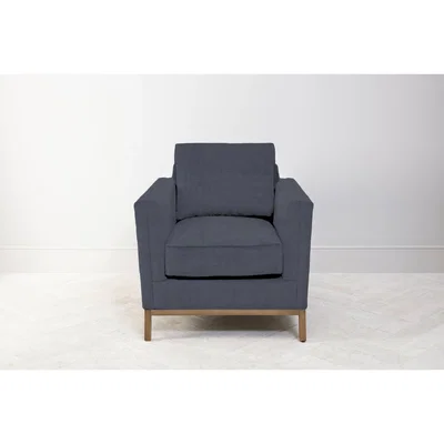 Perch and Parrow Jamie Armchair in Georgian Bay