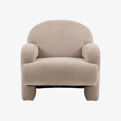 Perch and Parrow Cinema Armchair in Boucle Cream