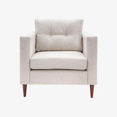 Perch and Parrow Nestler Armchair in Natural