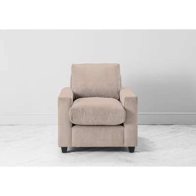 Perch and Parrow Mimi Armchair in Rose Petal