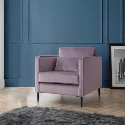 The Range The Ellie Armchair - Lavender