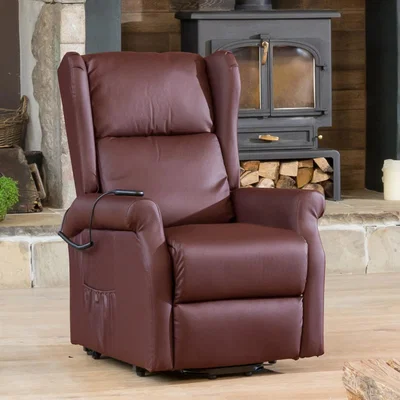 The Range Middleton Electric Rise and Recliner Chair with Massage and Heat - Red