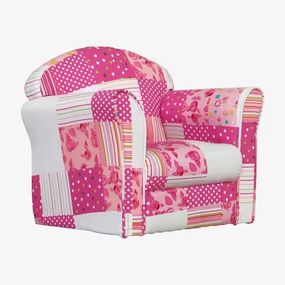 The Range Mini Armchair Pink Patchwork - Pink