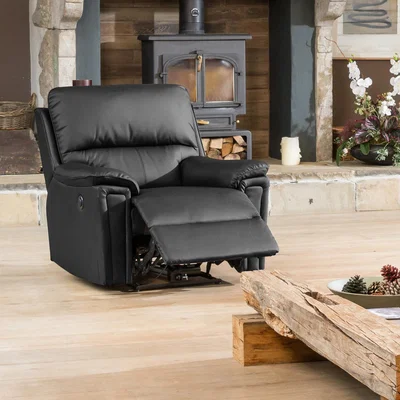 The Range Grenville Electric Recliner Chair - Black