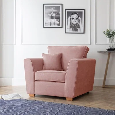 The Range The Grace Armchair - Plum
