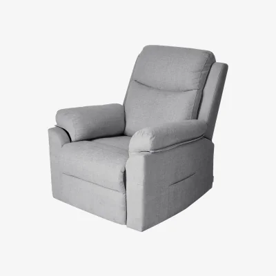 The Range Soft Upholstered Single Recliner Armchair for Living Room - Grey