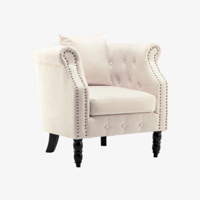 The Range Cashmere Linen Arm Chair  - Beige