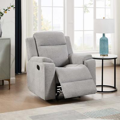 The Range Orka Collection Fabric Recliner Armchair - Grey