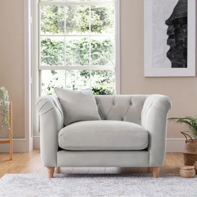 The Range The Kingston Armchair  - Chalk