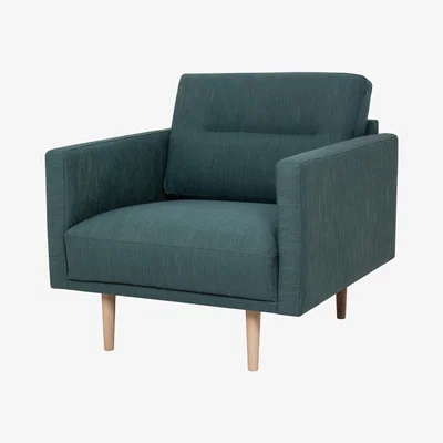 The Range Jonas & James Lora Armchair  - Soul Dark Green