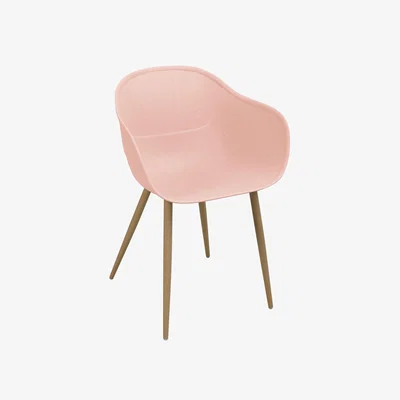 The Range SunTime Plastic Solid Armchair  - Pink