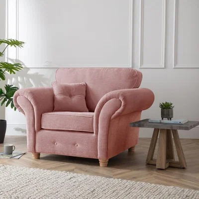 The Range The Amy Armchair - Plum