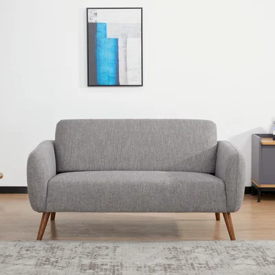 The Range Teddy Upholstered Armchair In A Box White Boucle - White Boucle