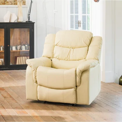 The Range Almeira Reclining Armchair - White
