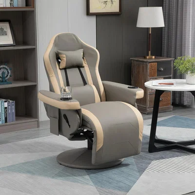 The Range Manual Recliner Armchair - Grey