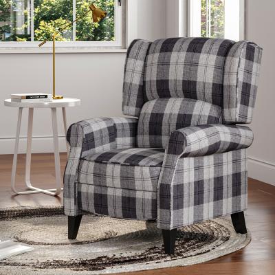 The Range Fabric Recliner Armchair Grey Mix - Grey