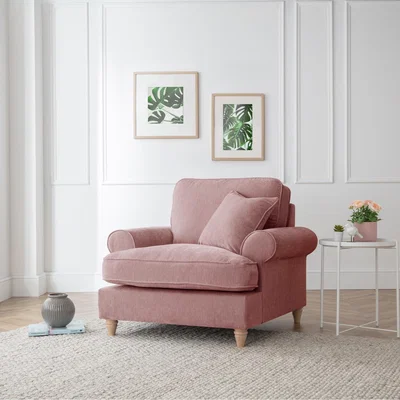 The Range The Amelia Armchair - Plum