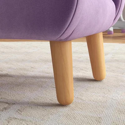 The Range Cloud-Shaped Toddler Armchair, for Ages 1.5-5 Years - Purple