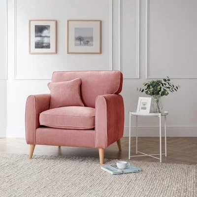 The Range The Sophia Armchair - Plum