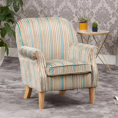 The Range Ashland Armchair - Aqua
