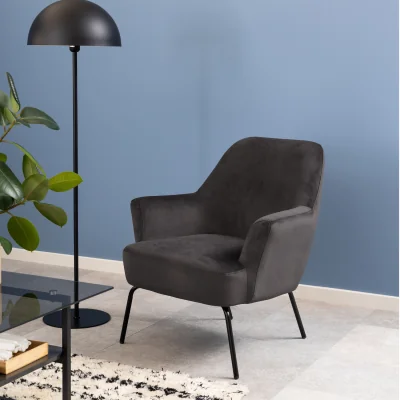 The Range Furniture To Go Melissa Lounge Chair - Dark Grey