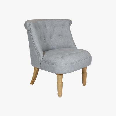 The Range Charles Bentley Toulouse Linen Occasional Chair - Grey
