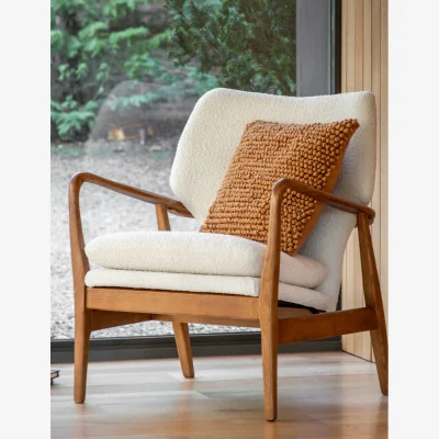 Rose & Grey Draper Armchair - Cream