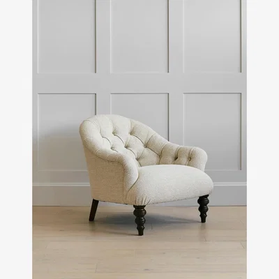 Rose & Grey Leonard Armchair