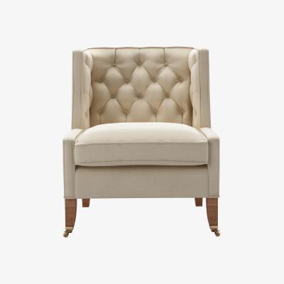 Sofa.com Descartes Armchair in Moon Smart Cotton - sofa.com