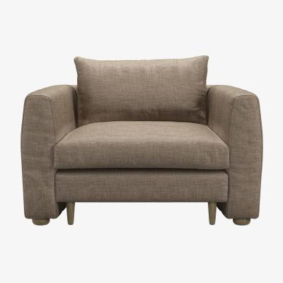 Sofa.com Tiffany Armchair in Greige Florence Textured Weave