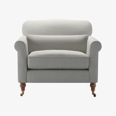 Sofa.com Dahlia Loveseat in Houndstooth Soft Sustainable Wool - sofa.com