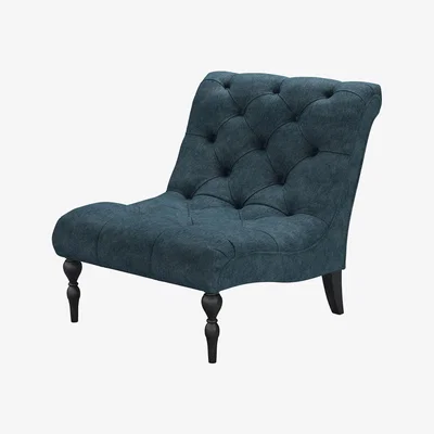 Sofa.com Claude Armchair in Kingfisher Soft Chenille - sofa.com