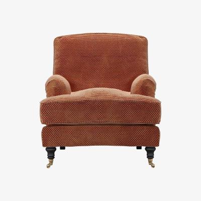 Sofa.com Bluebell Armchair in Pomegranate Bubble Velvet