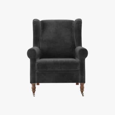 Sofa.com Duke Armchair in Raven Speckled Chenille