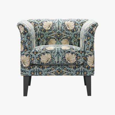 Sofa.com Fingal Armchair in Pimpernel Velvet Indigo