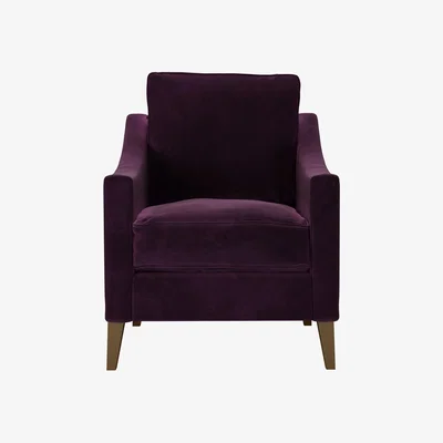 Sofa.com Iggy Armchair in Damson Smart Velvet