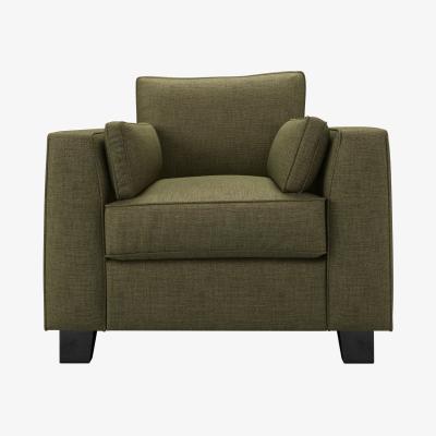 Sofa.com Bowie Armchair in Thyme Florence Textured Weave