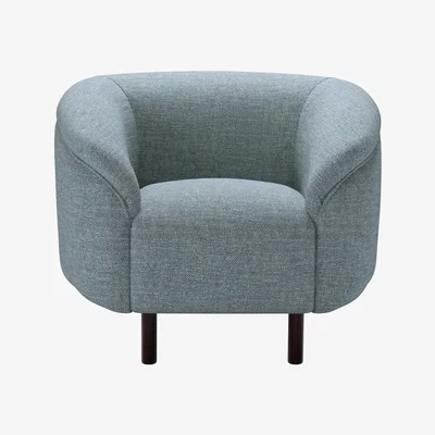 Sofa.com Grayson Armchair in Hydrangea Highland Tweed - sofa.com