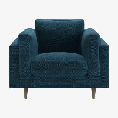 Sofa.com Marco Armchair in Mineral Mist Speckled Chenille