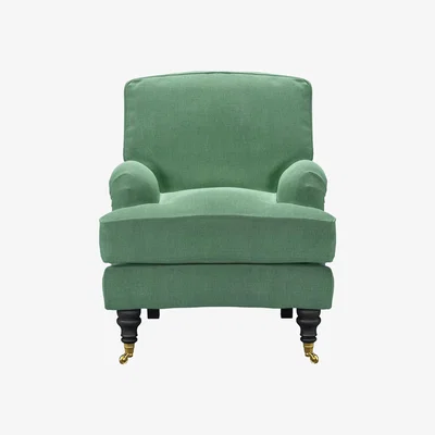 Sofa.com Bluebell Small Armchair in Celadon Easy Cotton